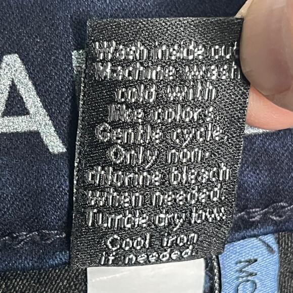 Apt 9 Women's Petite Pull On Navy Skinny Pants Jeans 12 - Picture 5 of 5